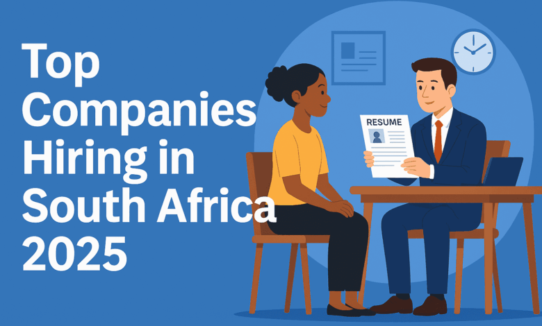 companies hiring in South Africa